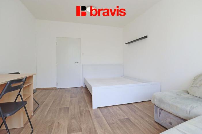 Pronájem bytu 1+kk, Brno, Herčíkova, 28 m2