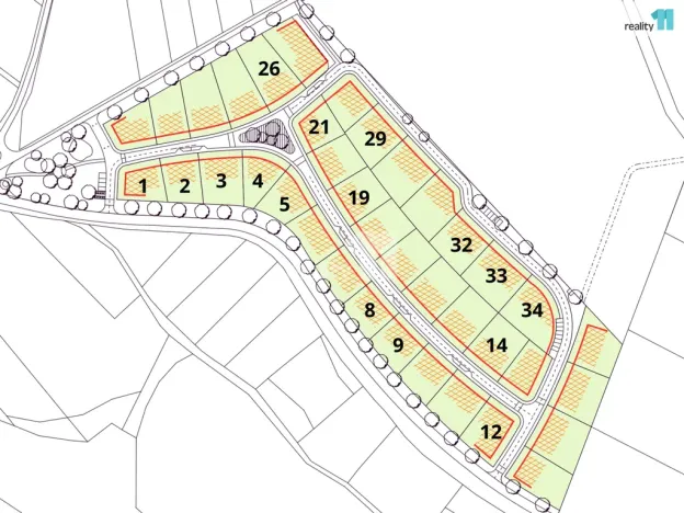 Prodej pozemku pro bydlení, Želiv, 918 m2