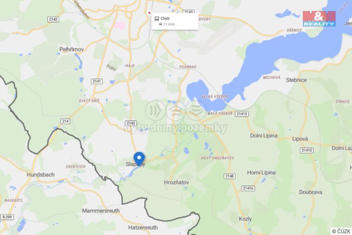 Prodej výrobních prostor, Cheb, Slapany, 6287 m2