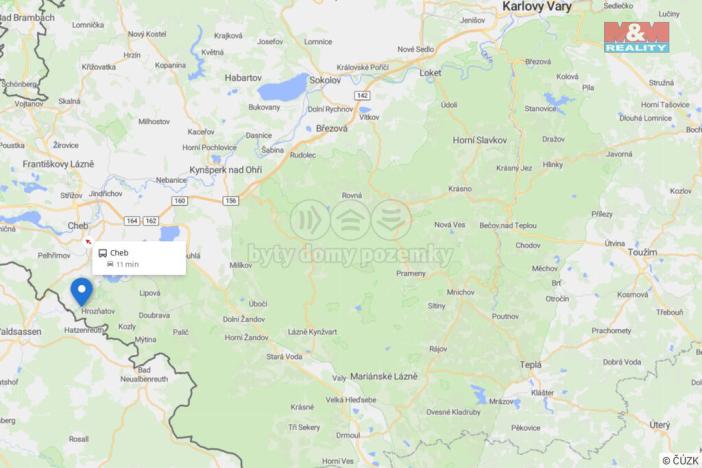 Prodej výrobních prostor, Cheb, Slapany, 6287 m2