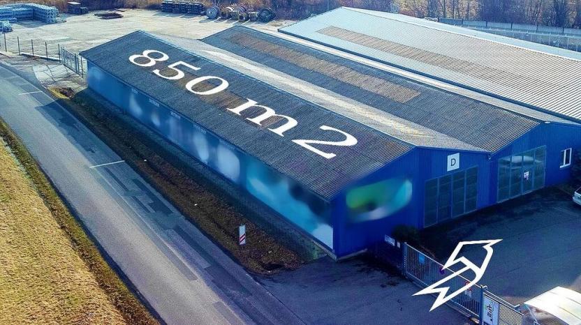 Pronájem skladu, Osov, 850 m2