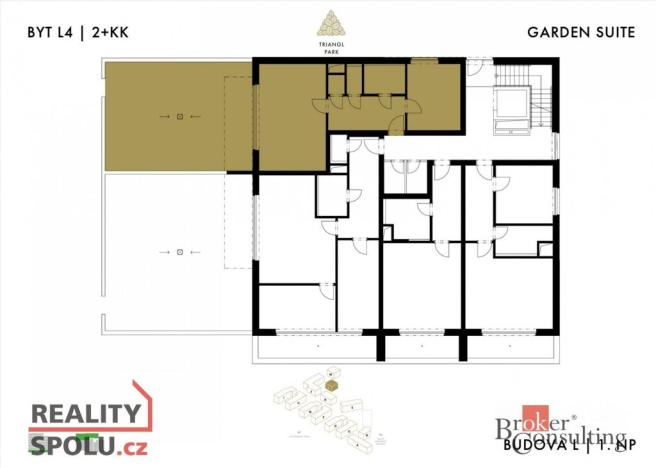 Prodej bytu 2+kk, Plzeň - Jižní Předměstí, Měděná, 119 m2