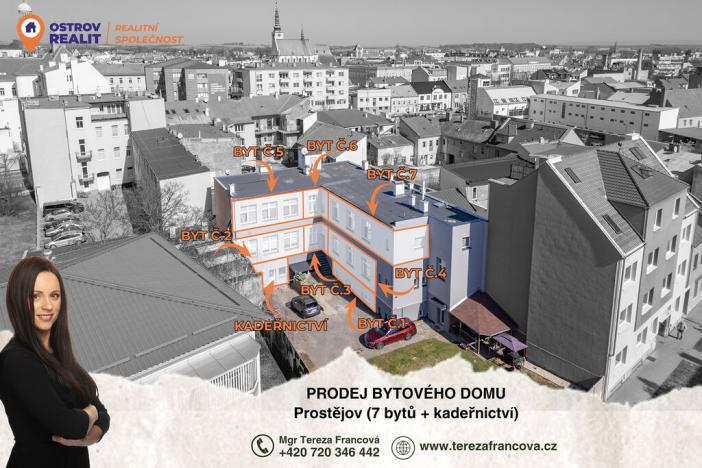 Prodej činžovního domu, Prostějov, Krokova, 433 m2
