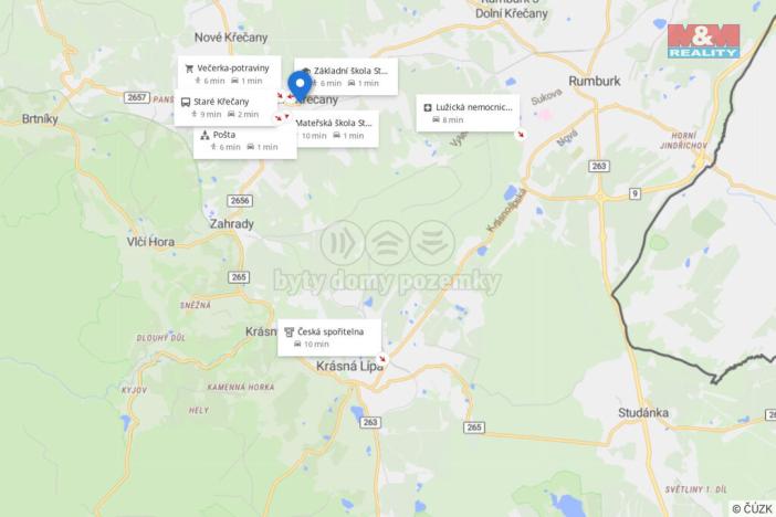 Prodej rodinného domu, Staré Křečany, 100 m2