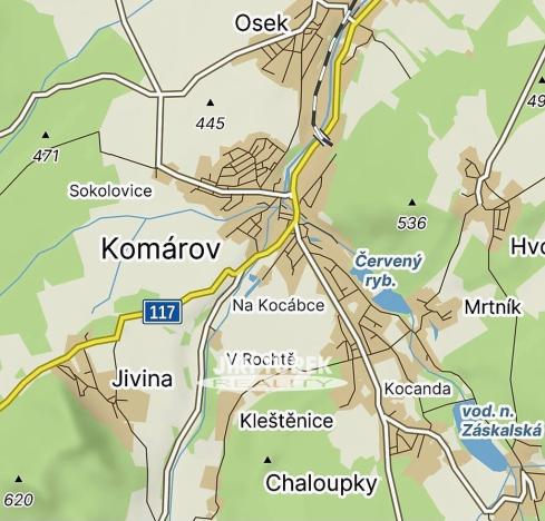 Pronájem výrobních prostor, Komárov, 500 m2