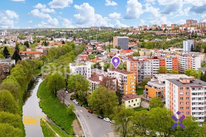 Prodej bytu 2+1, Zlín, Fügnerovo nábřeží, 66 m2