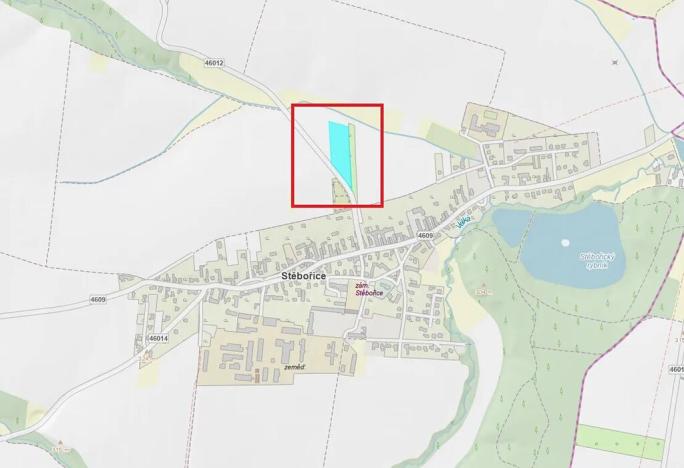 Prodej podílu pole, Stěbořice, 1354 m2