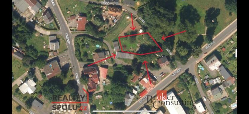 Prodej pozemku pro bydlení, Jiříkov, Pražská, 922 m2