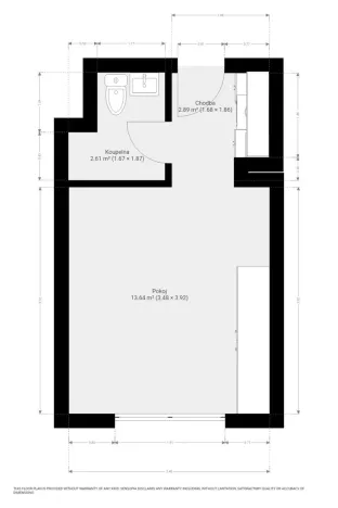 Pronájem bytu 1+kk, Brno, Jedovnická, 22 m2