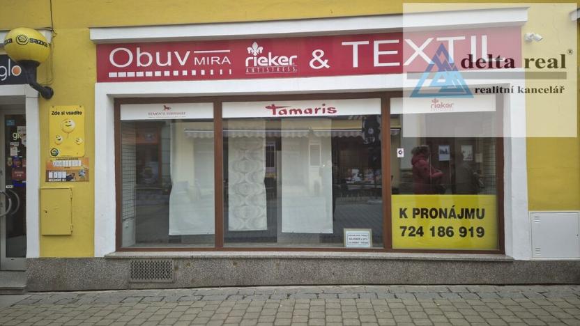 Pronájem obchodního prostoru, Šumperk, Gen. Svobody, 140 m2