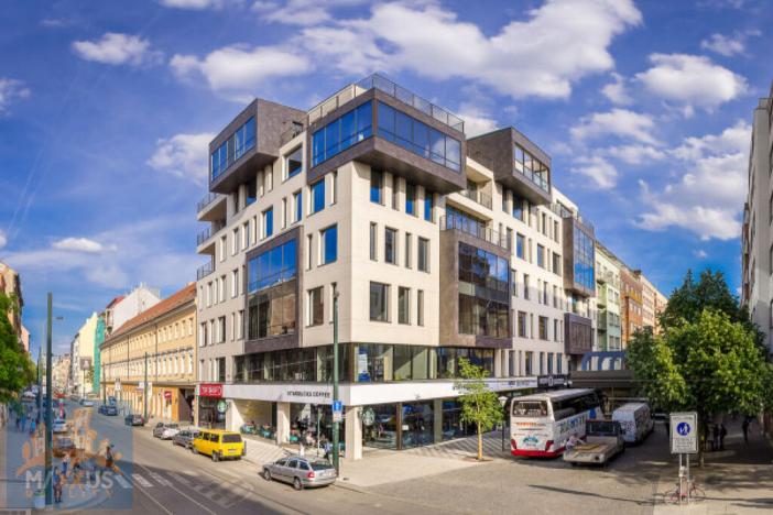 Pronájem kanceláře, Praha - Karlín, Sokolovská, 396 m2