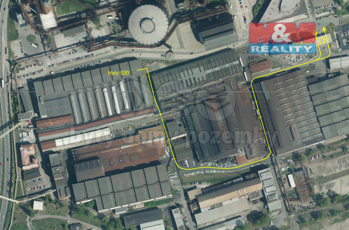 Pronájem výrobních prostor, Ostrava - Vítkovice, 4488 m2