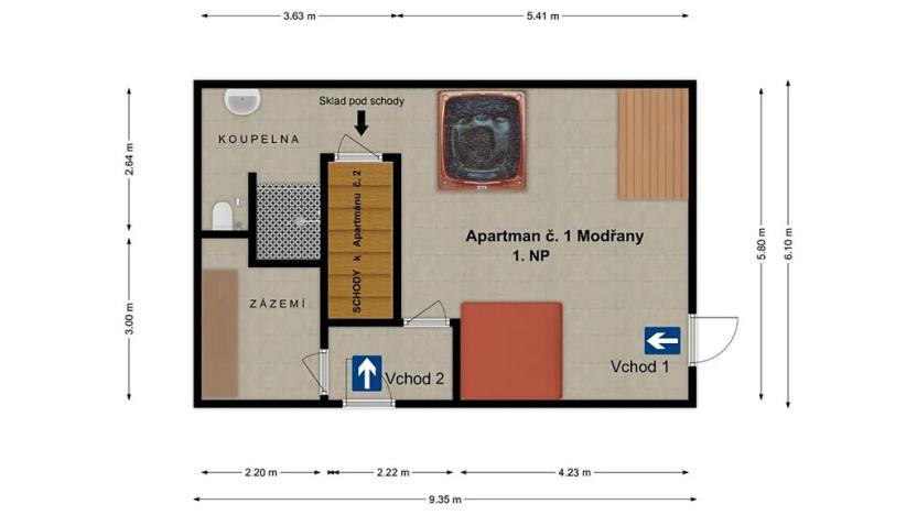 Prodej komerční nemovitosti, Praha - Modřany, Plovdivská, 100 m2