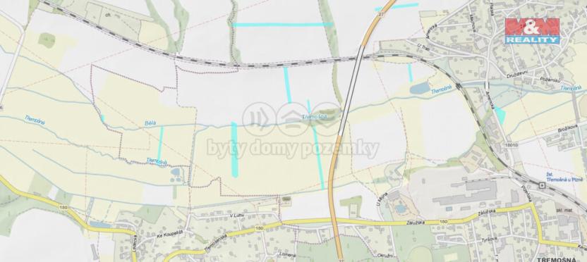 Prodej pole, Třemošná, 145544 m2