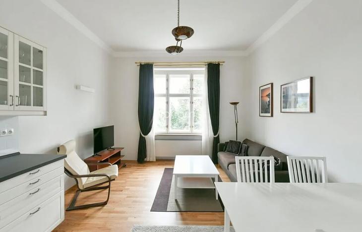 Pronájem bytu 2+kk, Praha - Nové Město, Dřevná, 48 m2