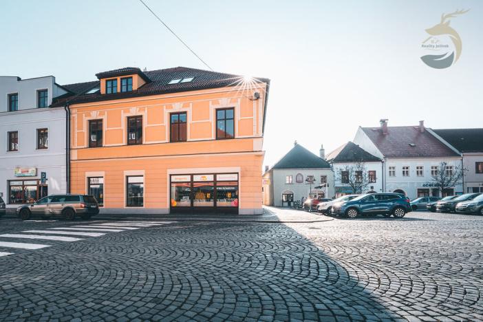 Prodej obchodního prostoru, Sušice, náměstí Svobody, 628 m2