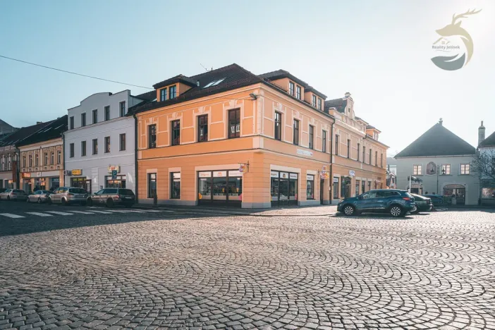 Prodej obchodního prostoru, Sušice, náměstí Svobody, 628 m2