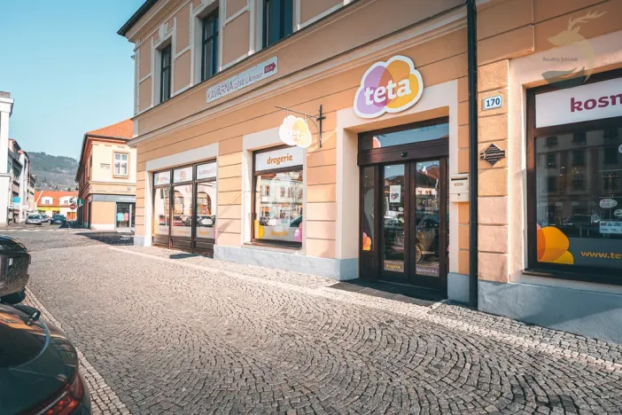 Prodej obchodního prostoru, Sušice, náměstí Svobody, 628 m2