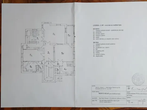 Prodej bytu 4+1, Liberec, Husova, 160 m2