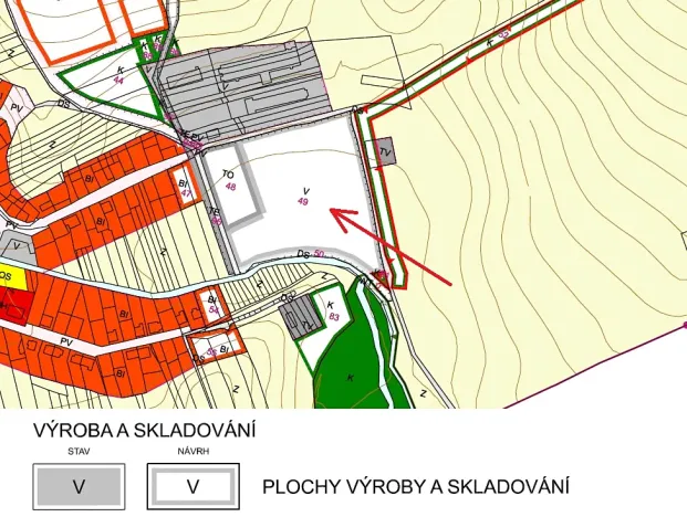 Prodej komerčního pozemku, Jalubí, 9336 m2