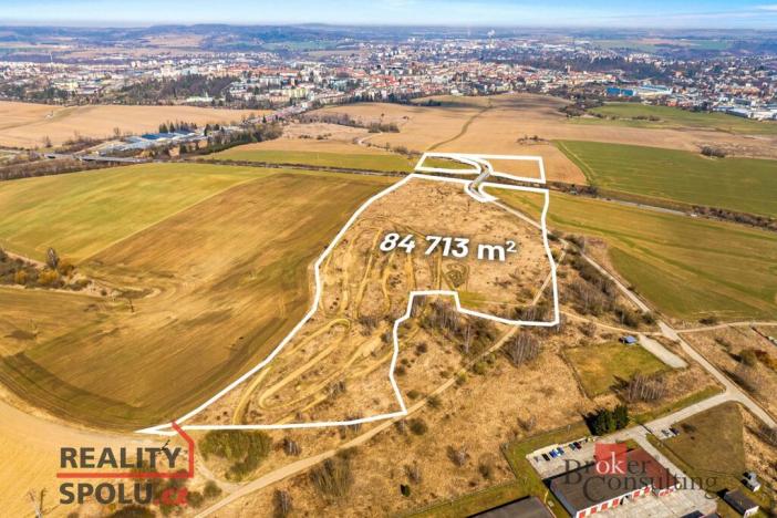 Prodej komerčního pozemku, Jihlava, 84713 m2