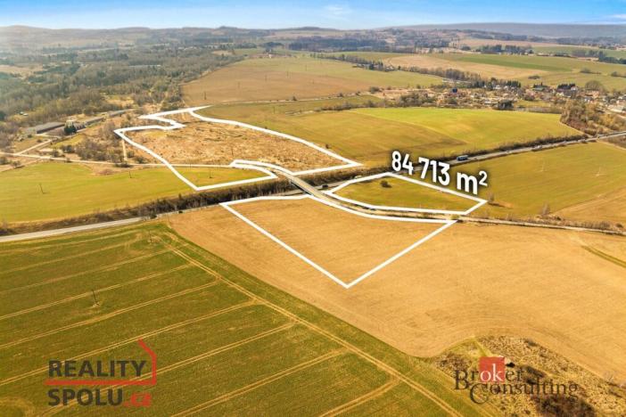 Prodej komerčního pozemku, Jihlava, 84713 m2