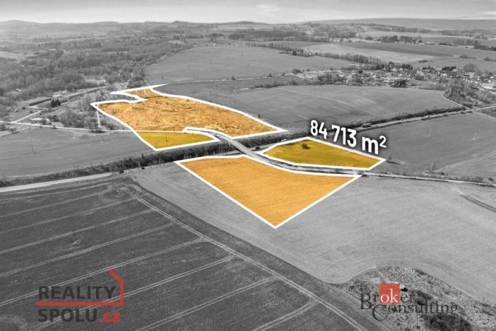 Prodej komerčního pozemku, Jihlava, 84713 m2