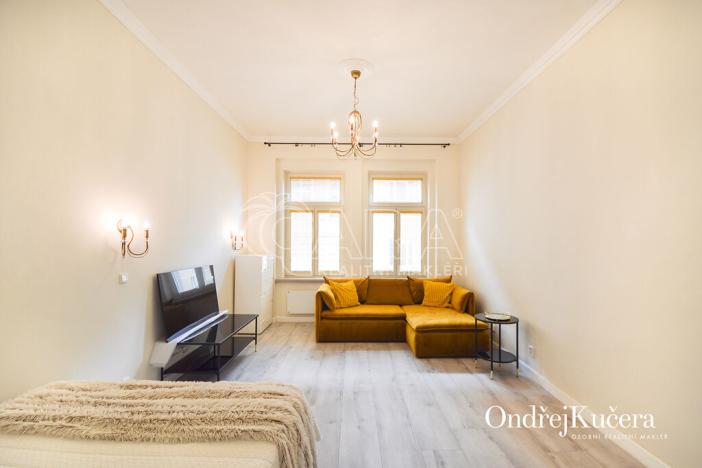 Pronájem bytu 1+1, Praha - Žižkov, Přibyslavská, 40 m2