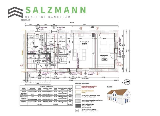 Prodej rodinného domu, Chotěšov, 107 m2