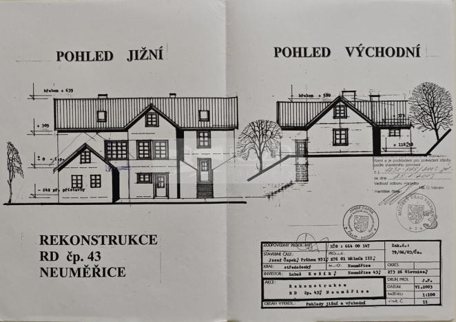 Prodej rodinného domu, Neuměřice, 220 m2