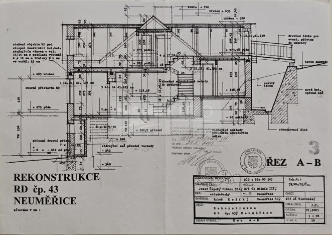 Prodej rodinného domu, Neuměřice, 220 m2