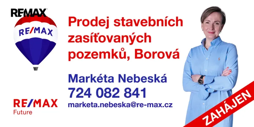 Prodej pozemku pro bydlení, Borová, 1045 m2