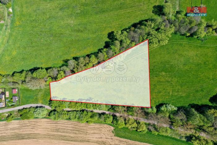 Prodej louky, Horní Bříza, U Kapličky, 4590 m2