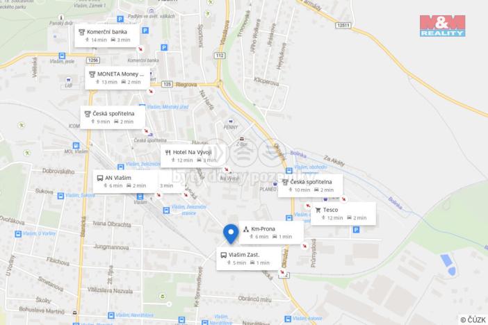 Pronájem obchodního prostoru, Vlašim, Lidická, 57 m2