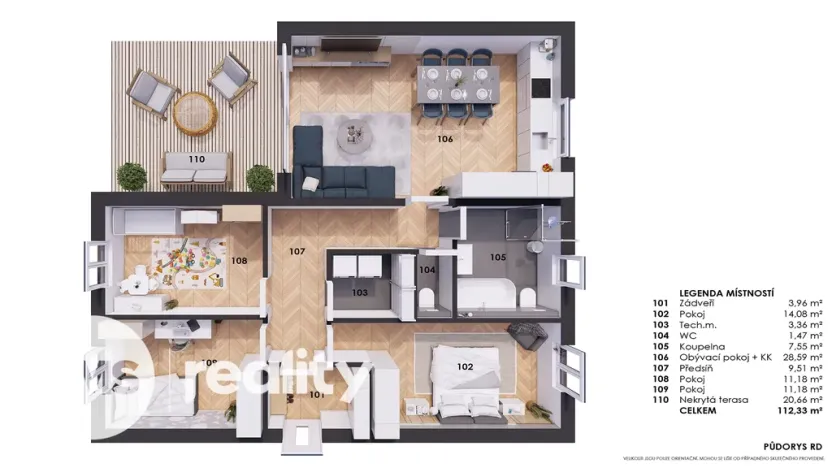 Prodej rodinného domu, Jesenec, 113 m2