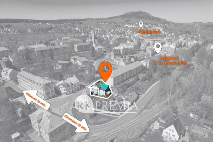 Prodej vícegeneračního domu, Vejprty, Přísečnická, 430 m2