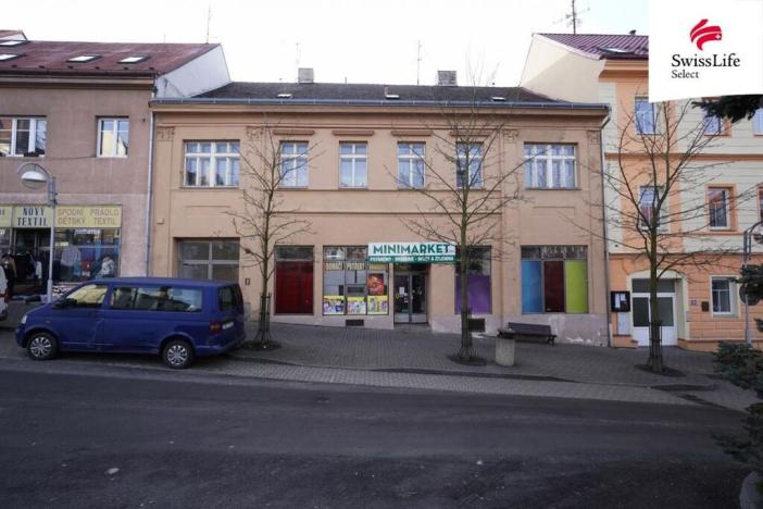 Prodej vícegeneračního domu, Mladá Vožice, Žižkovo náměstí, 597 m2