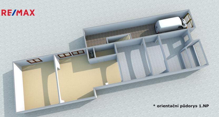 Prodej rodinného domu, Uničov, Masarykovo nám., 307 m2