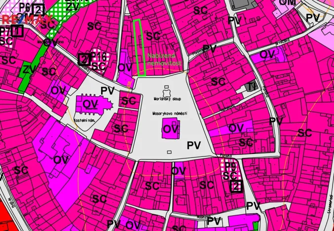 Prodej rodinného domu, Uničov, Masarykovo nám., 307 m2