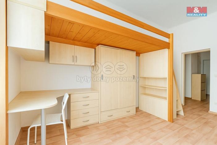 Pronájem bytu 1+kk, Praha - Holešovice, Pplk. Sochora, 19 m2