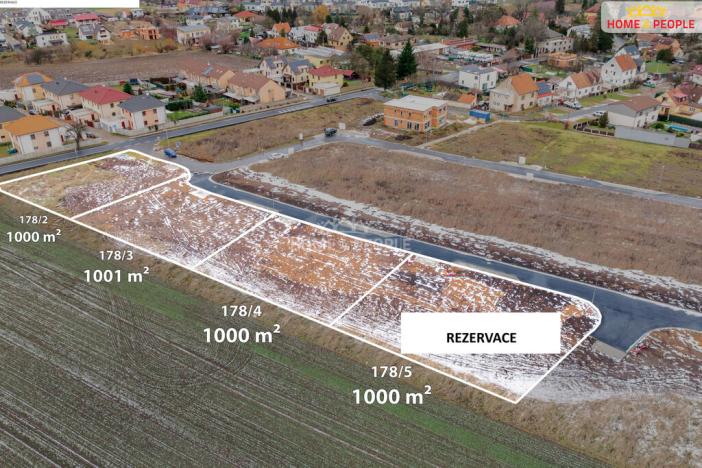 Prodej pozemku pro bydlení, Veleň, Sněžná, 1000 m2