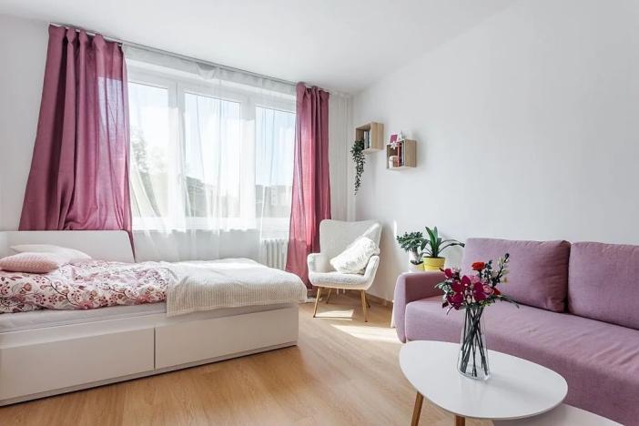 Pronájem bytu 1+kk, Praha - Modřany, Vitošská, 28 m2