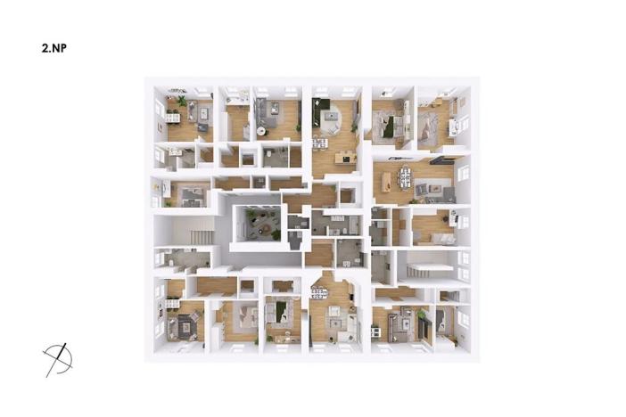 Prodej bytu 2+kk, Postupice, Blanická, 78 m2