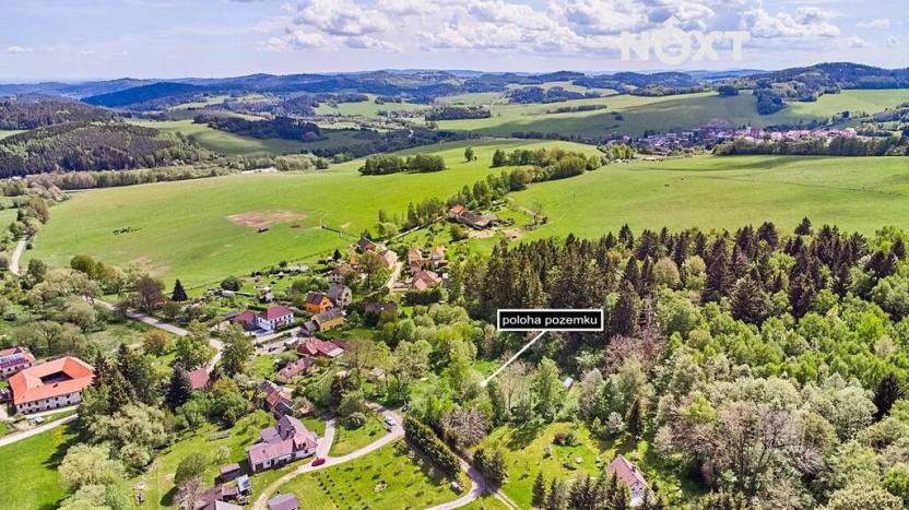 Prodej pozemku pro bydlení, Hořice na Šumavě, 1200 m2