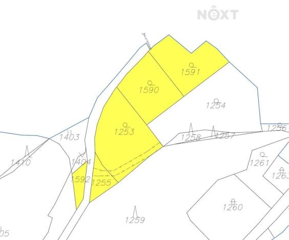 Prodej pozemku pro bydlení, Hořice na Šumavě, 1200 m2