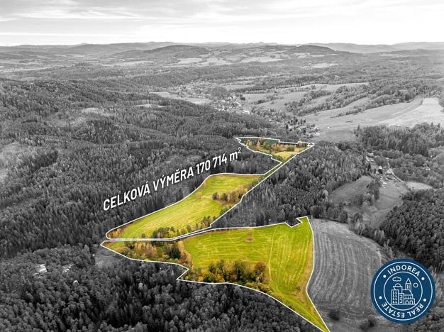 Prodej pozemku pro bydlení, Srbská Kamenice, 170714 m2