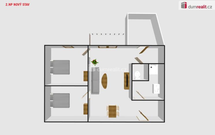 Prodej garáže, Čejkovice, Vinařská, 61 m2