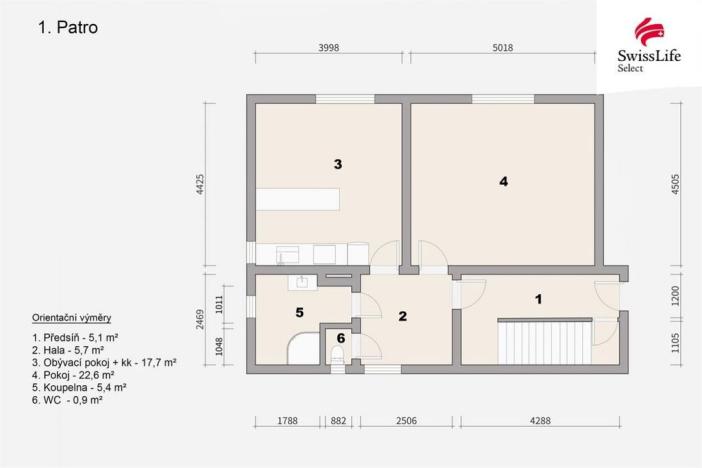 Prodej rodinného domu, Praha - Braník, Branická, 204 m2