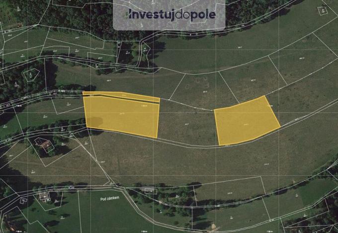 Prodej pole, Chuchelna - Komárov, 2087 m2