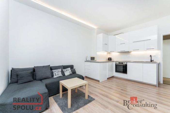 Pronájem bytu 2+kk, Praha - Holešovice, Přístavní, 48 m2